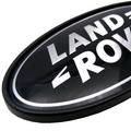 View Item Land Rover Freelander Black & Silver Oval Badge